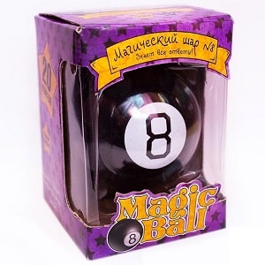 Оригинальный Magic 8 ball на русском языке, фото